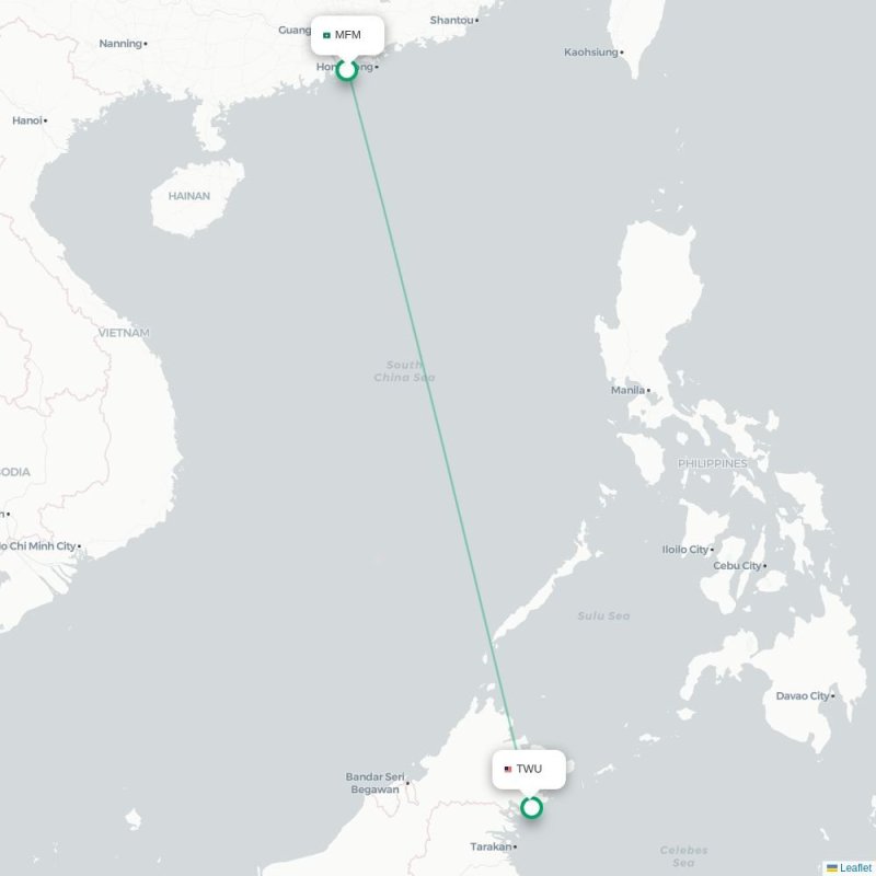 MFM - TWU route map