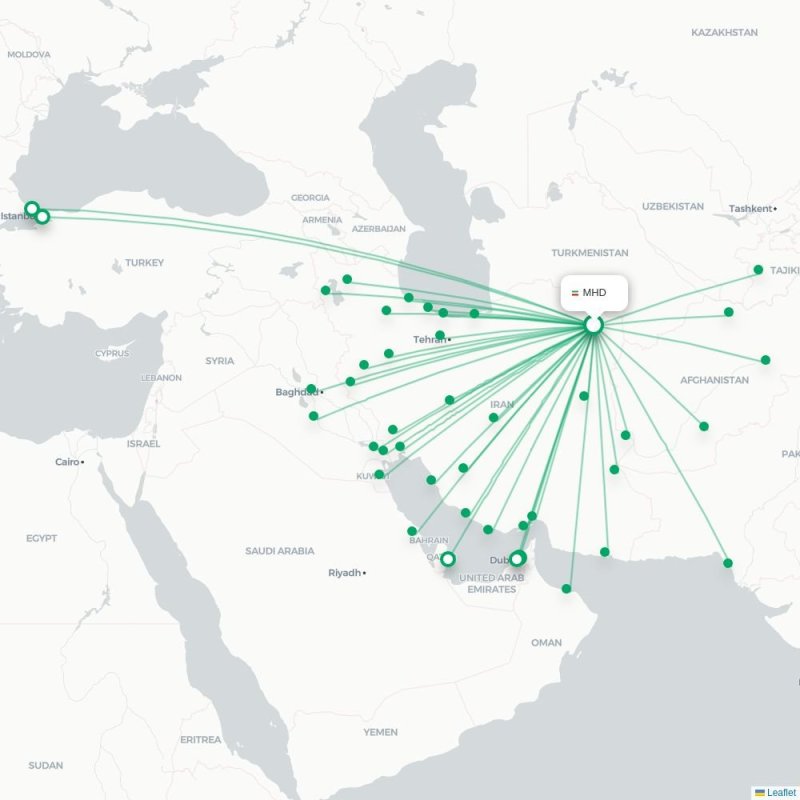 MHD - AMD route map