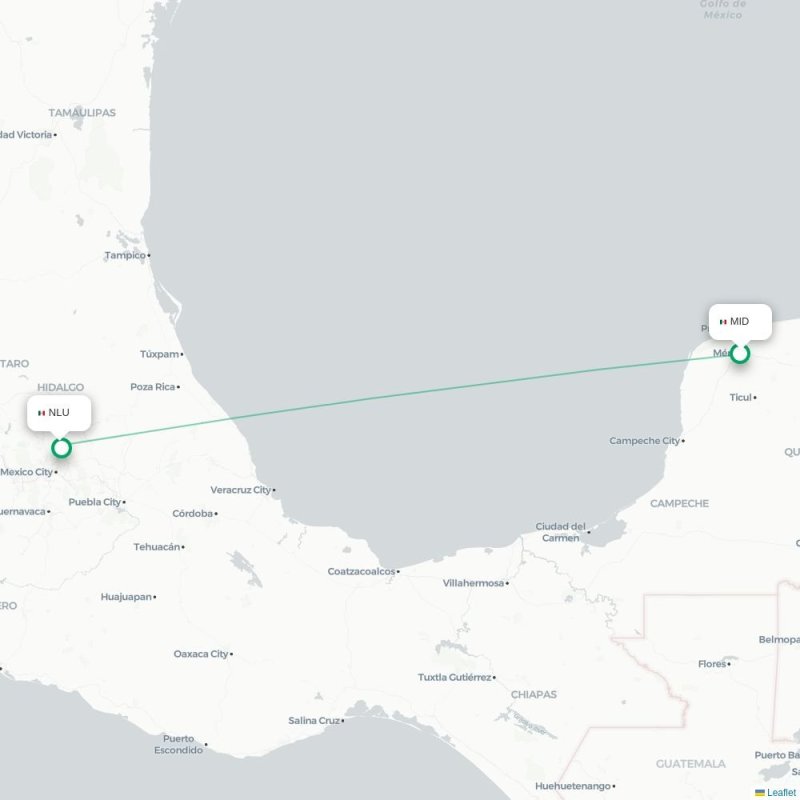 MID - NLU route map