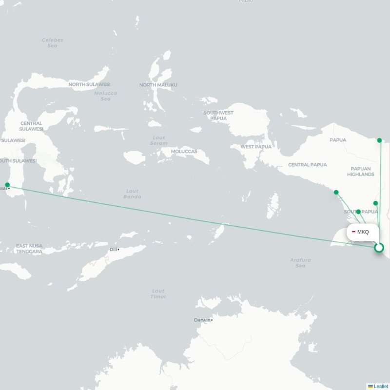 EWE - MKQ route map