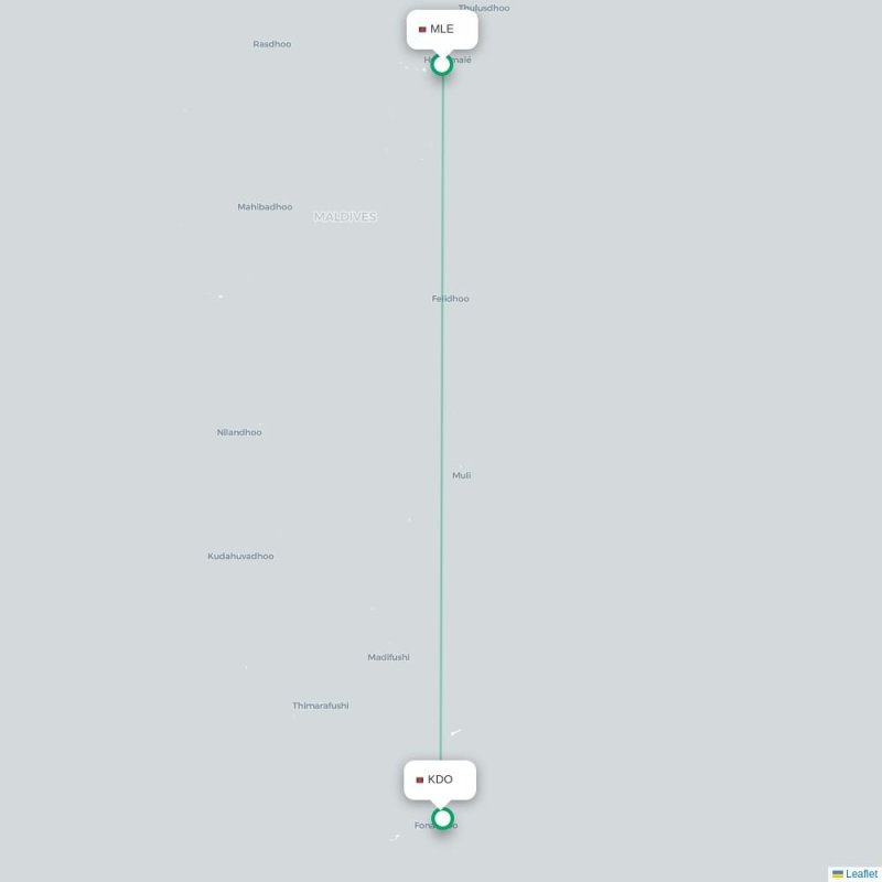 MLE - KDO route map