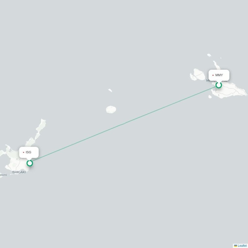 MMY - ISG route map