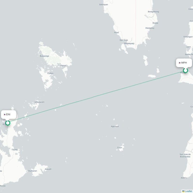 MPH - ENI route map