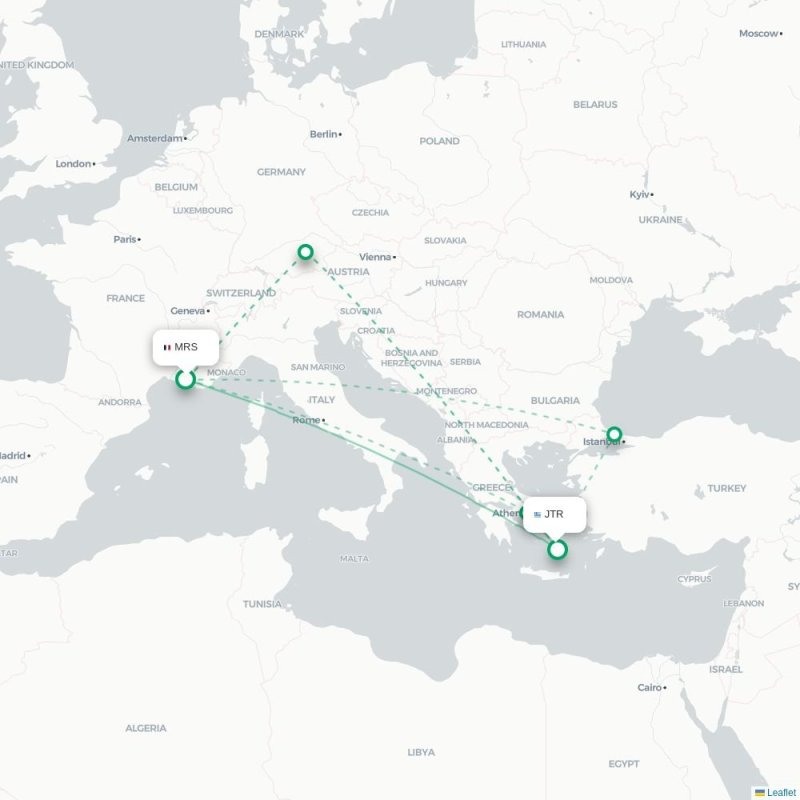 MRS - JTR route map