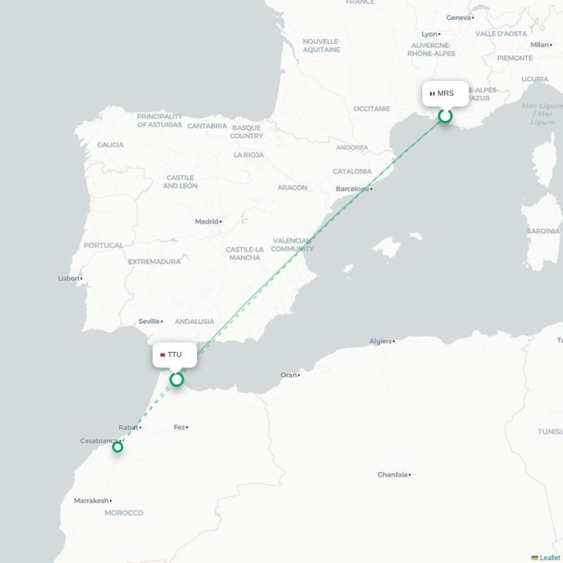 MRS - TTU route map