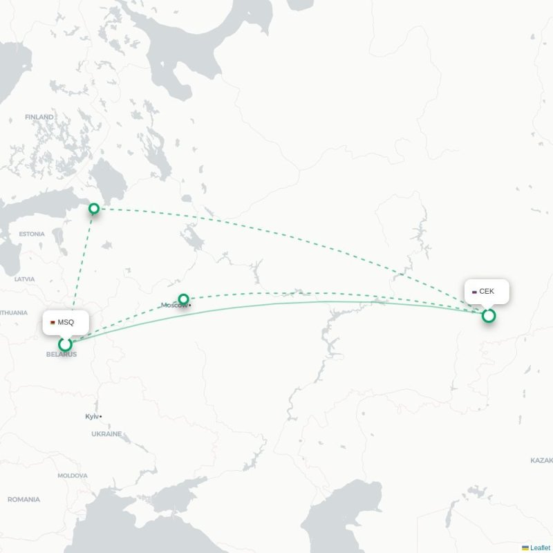 MSQ - CEK route map