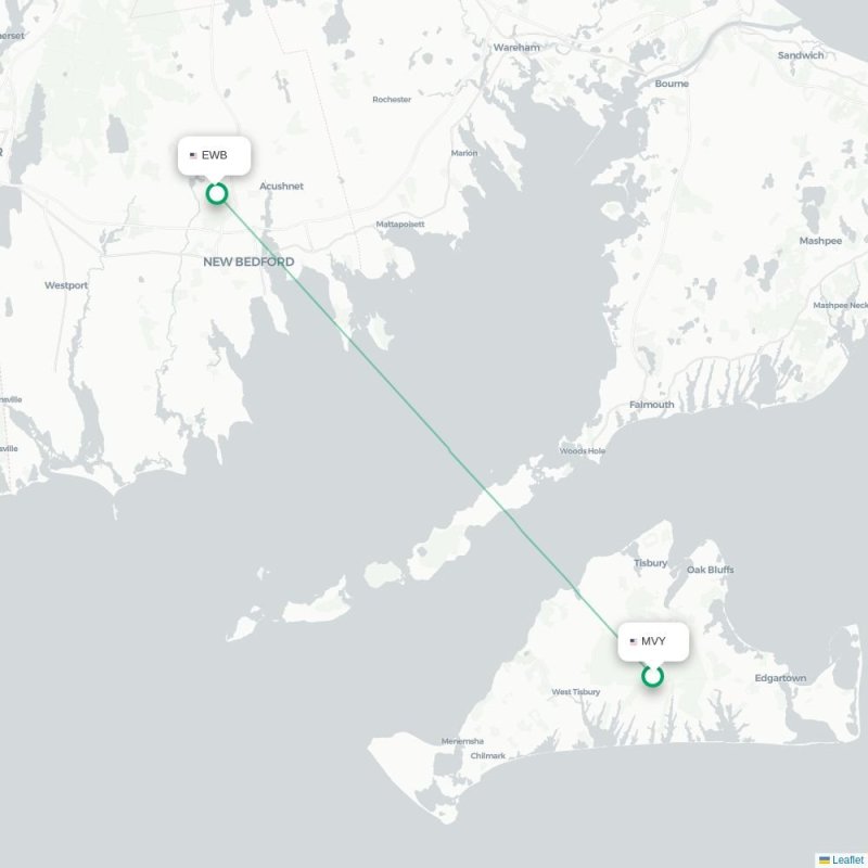 MVY - EWB route map
