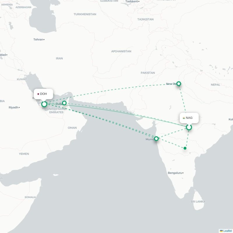 NAG - DOH route map