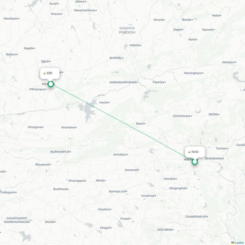 NAG - IDR route map