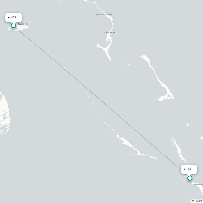 NAS - LGI route map