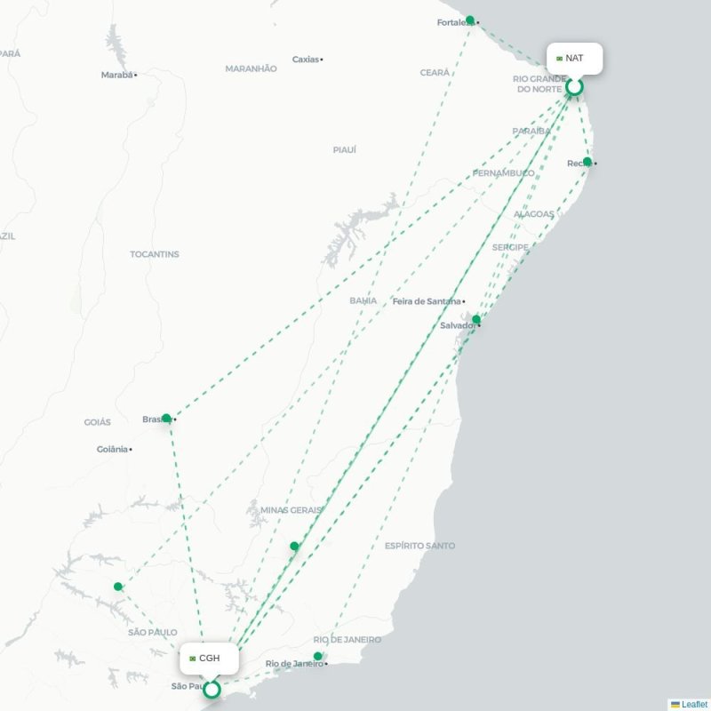 NAT - CGH route map