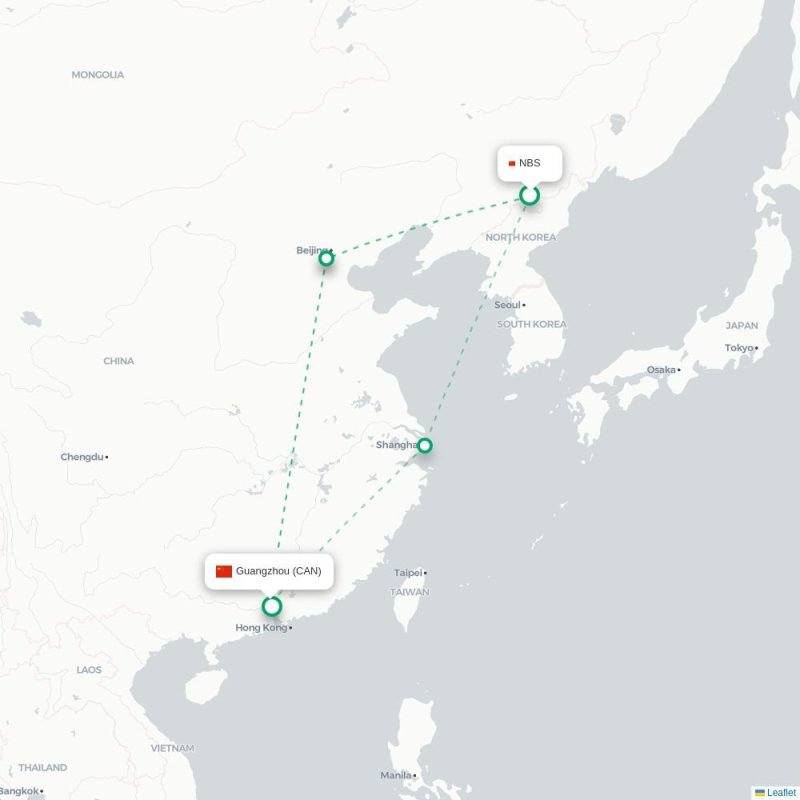 NBS - CAN route map