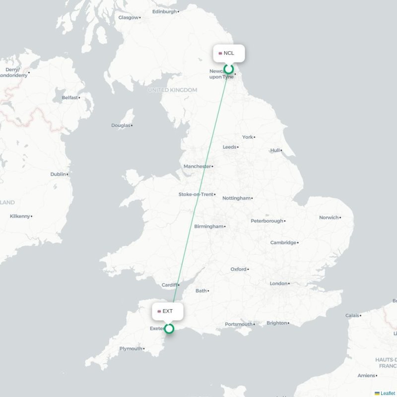 NCL - EXT route map