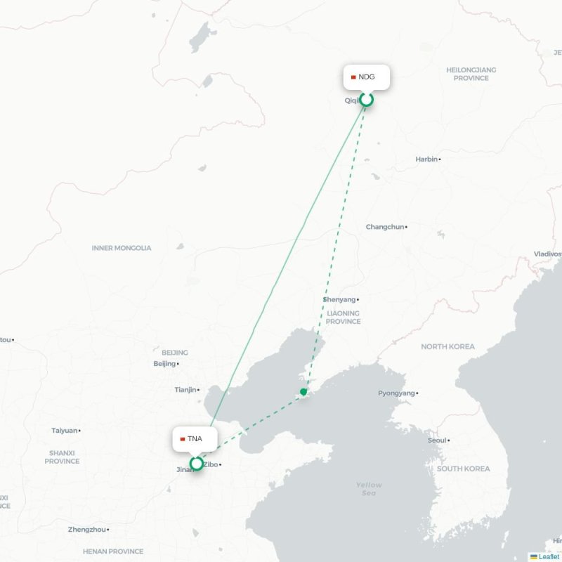 NDG - TNA route map