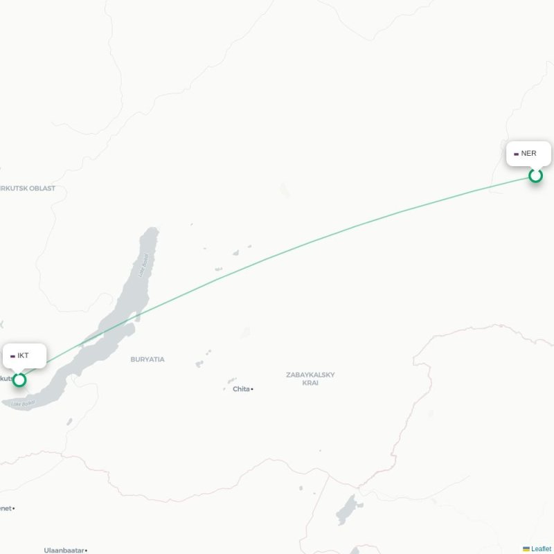 NER - IKT route map