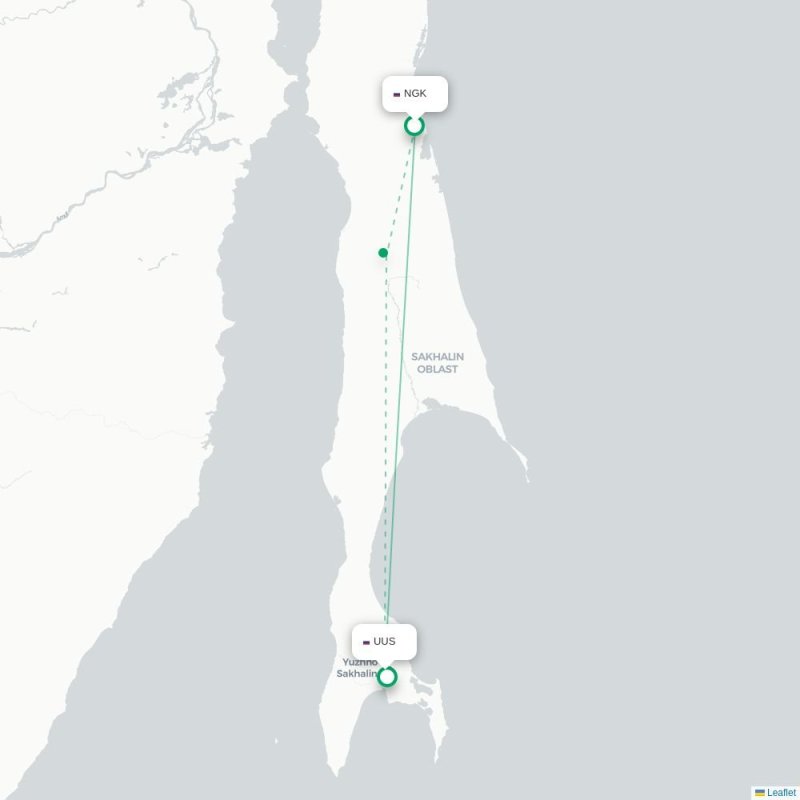 NGK - UUS route map
