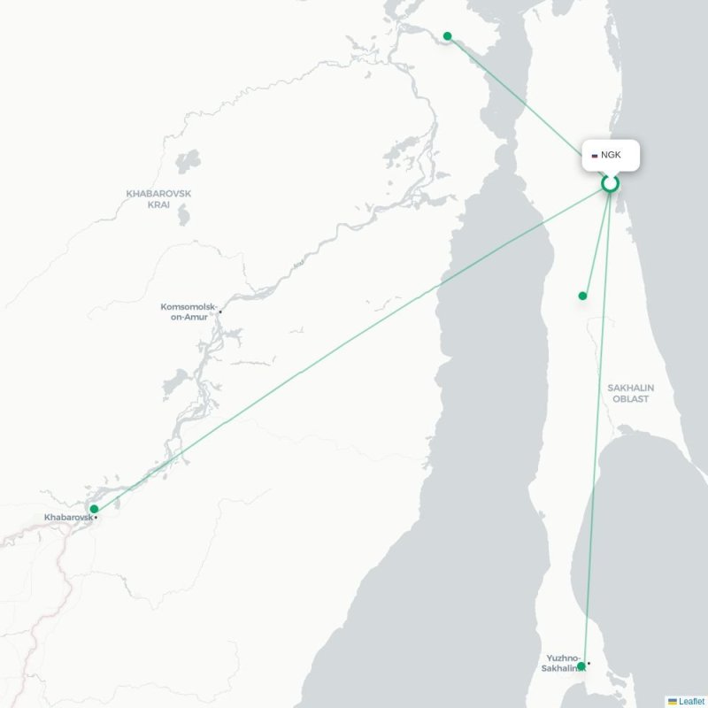 NGK - NLI route map