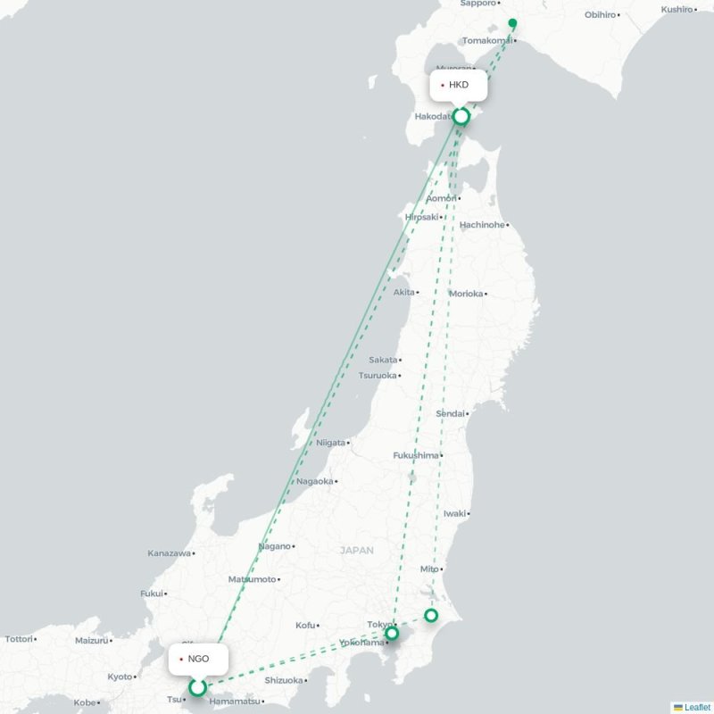 NGO - HKD route map