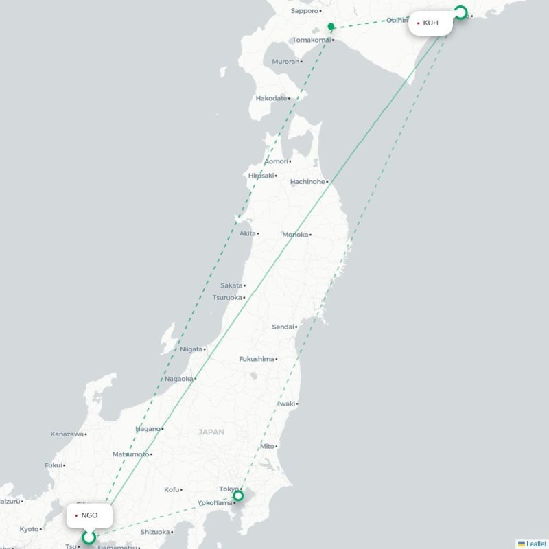 NGO - KUH route map