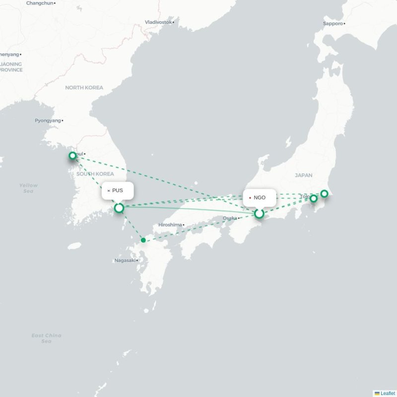 NGO - PUS route map