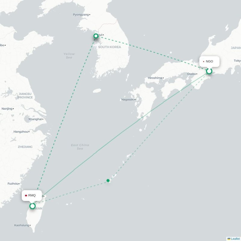 NGO - RMQ route map