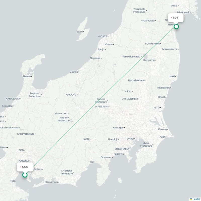 NGO - SDJ route map