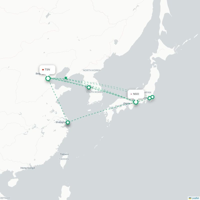 NGO - TSN route map