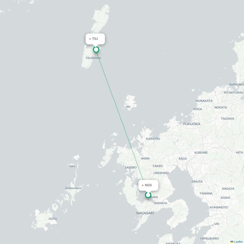 NGS - TSJ route map