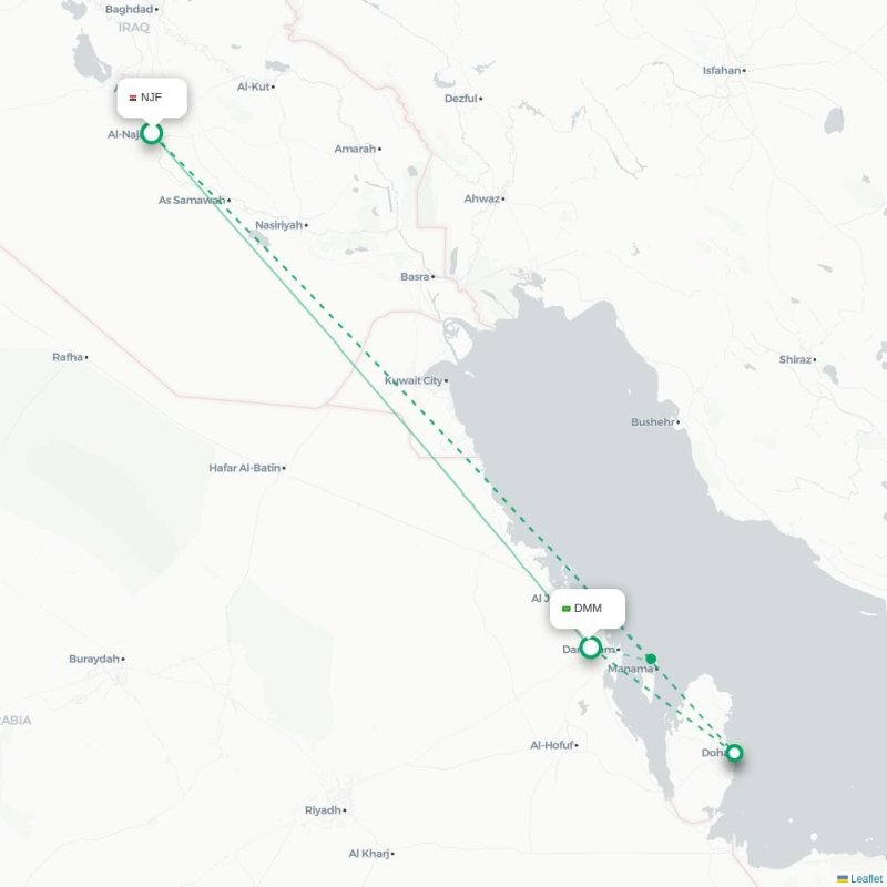 NJF - DMM route map