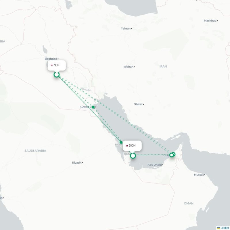 NJF - DOH route map