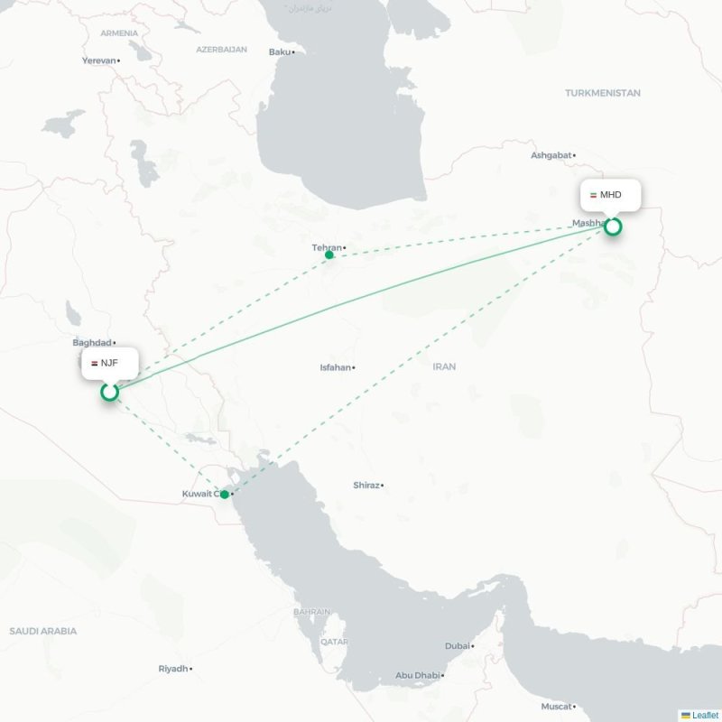 NJF - MHD route map
