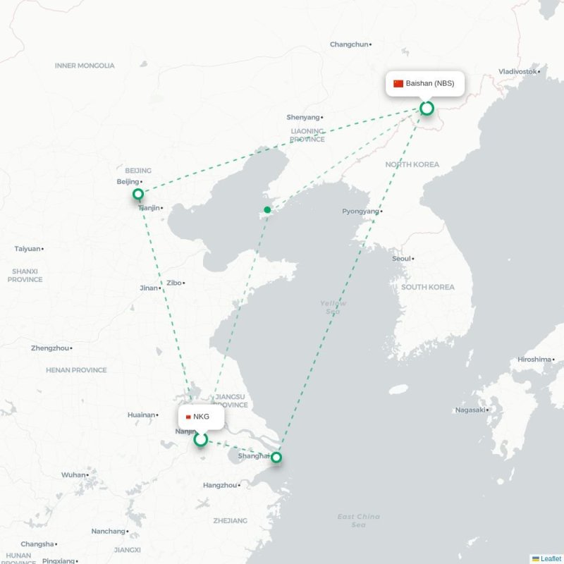 NKG - NBS route map