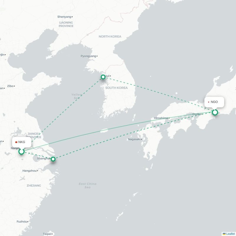 NKG - NGO route map