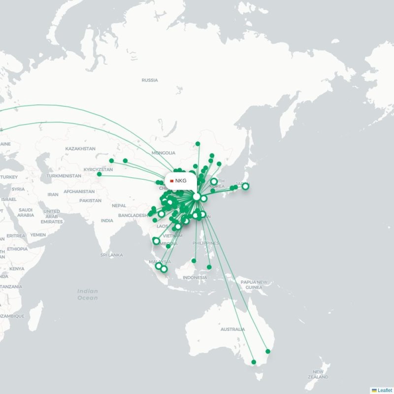 NKG - TFU route map