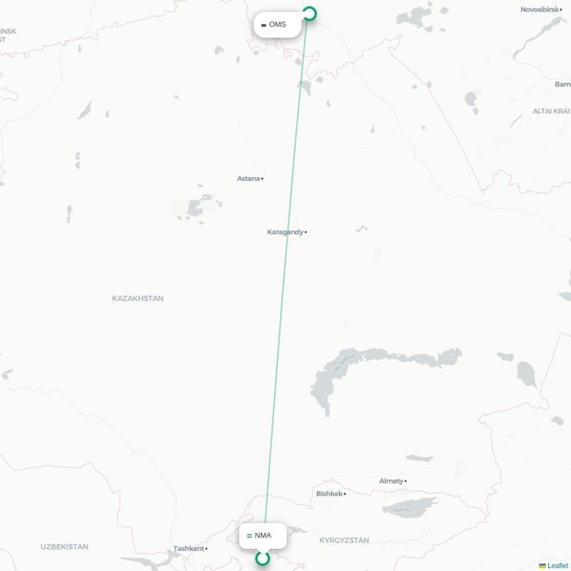 NMA - OMS route map