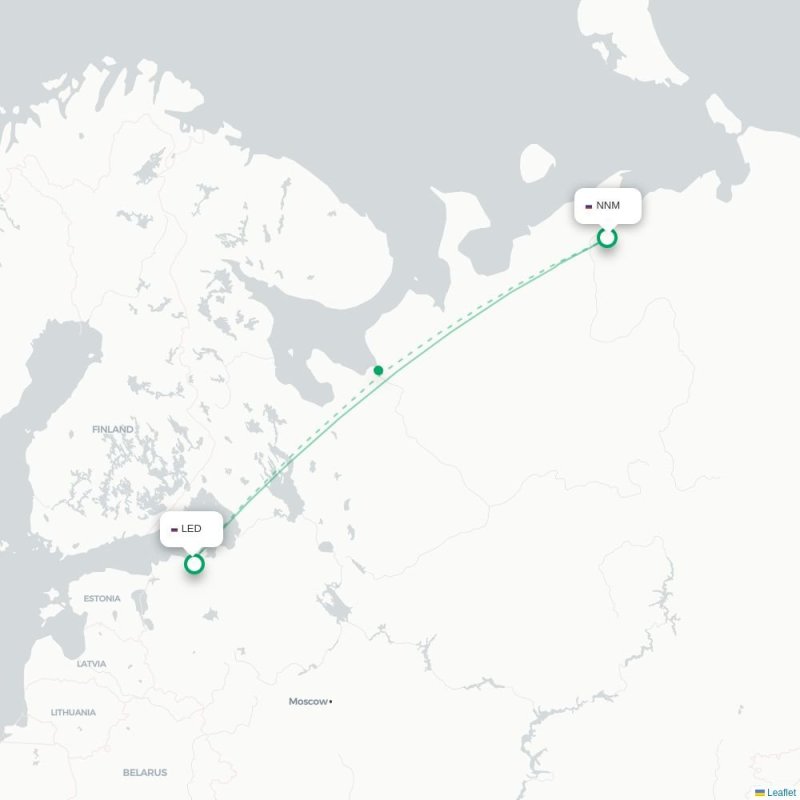NNM - LED route map