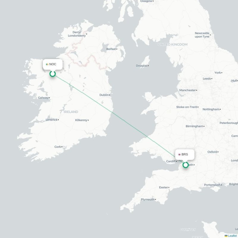 NOC - BRS route map