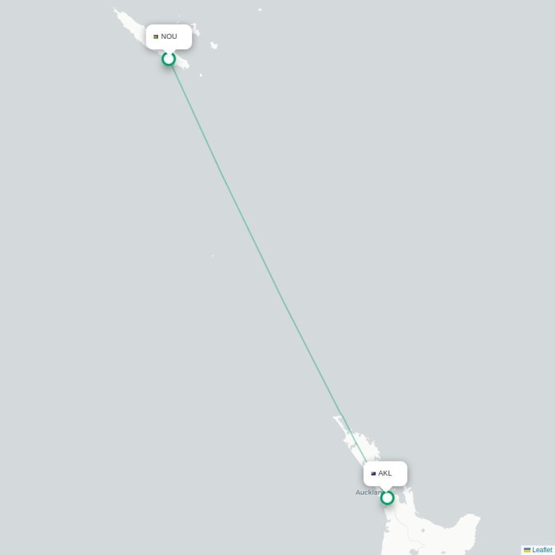 NPE - AKL route map