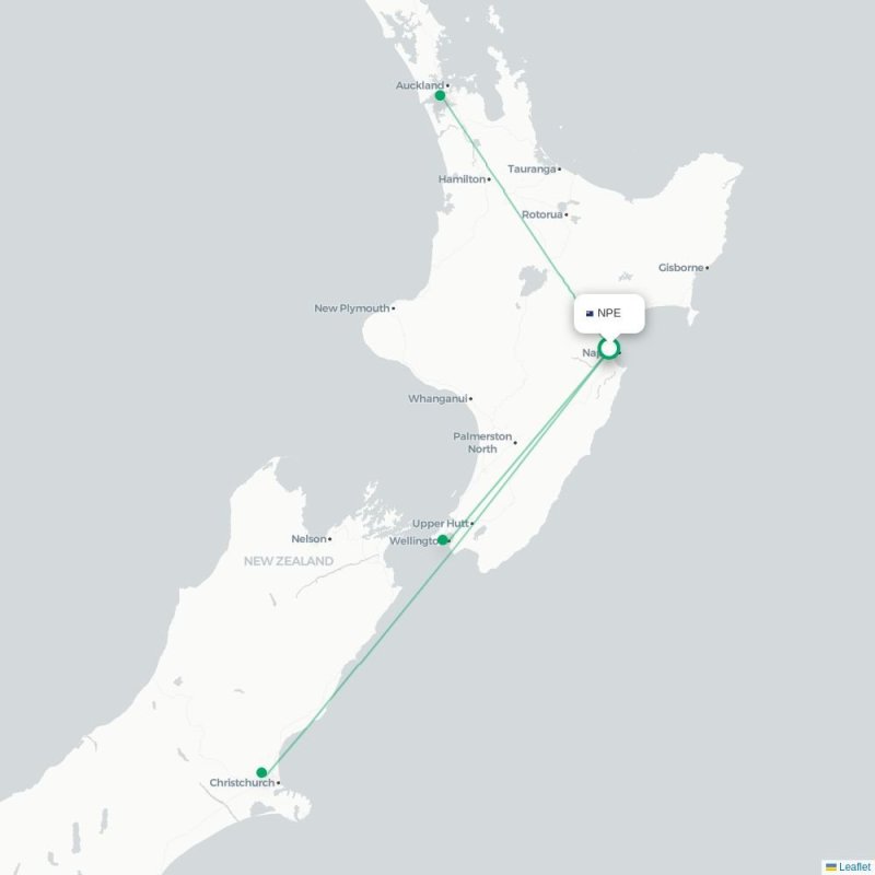 NPE - CHC route map