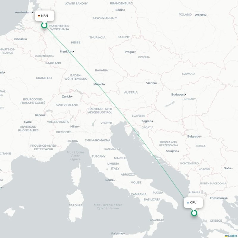 NRN - CFU route map