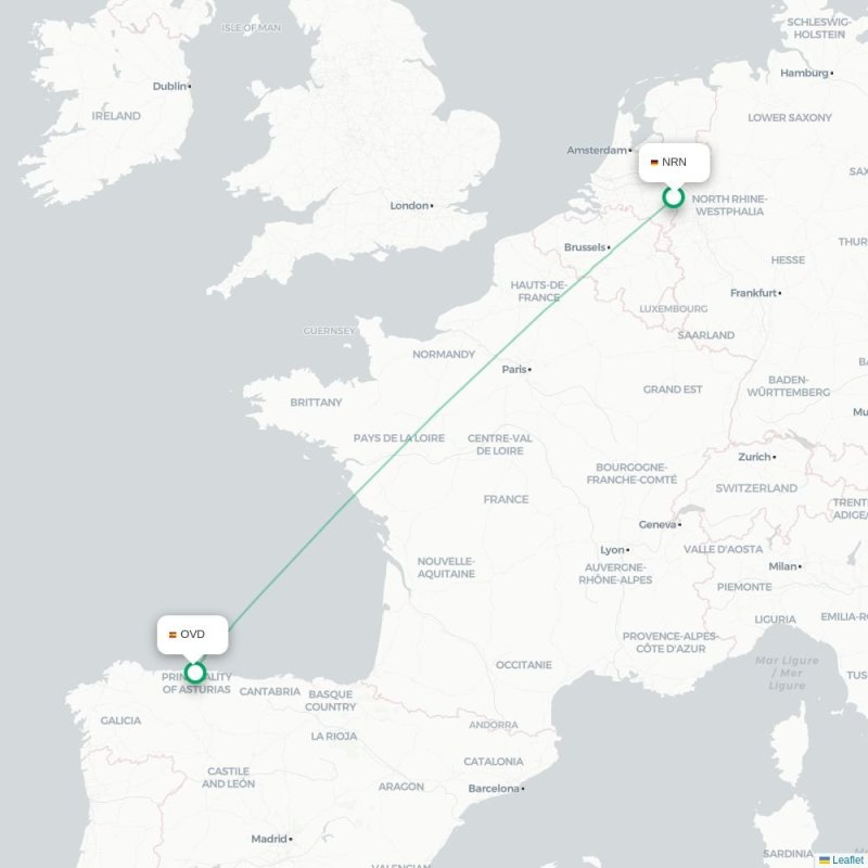 NRN - OVD route map