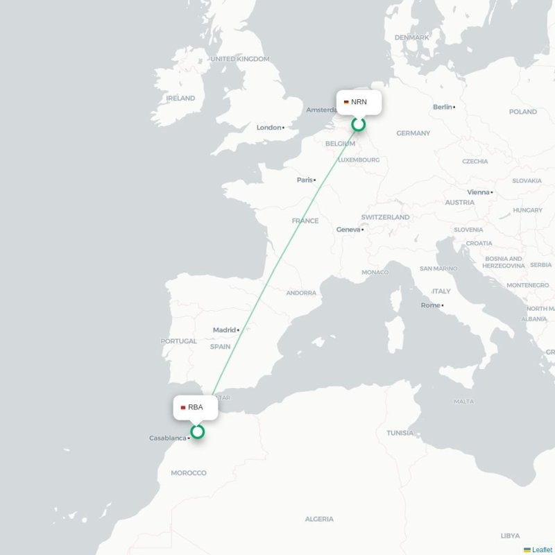 NRN - RBA route map