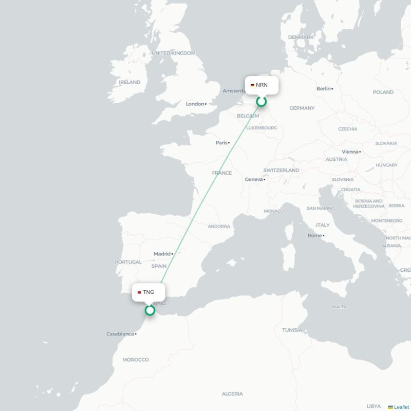 NRN - TNG route map