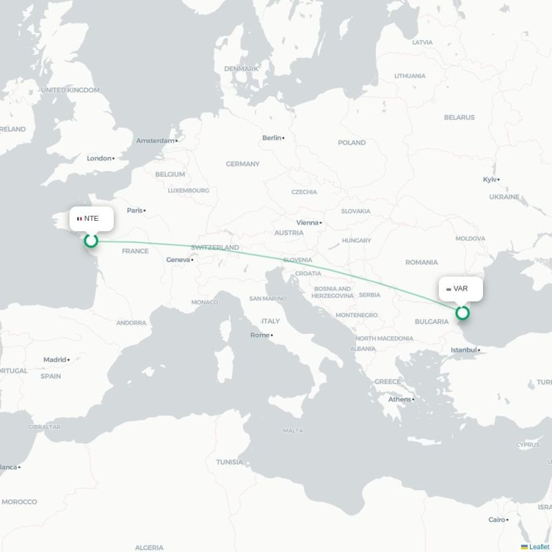 NTE - VAR route map
