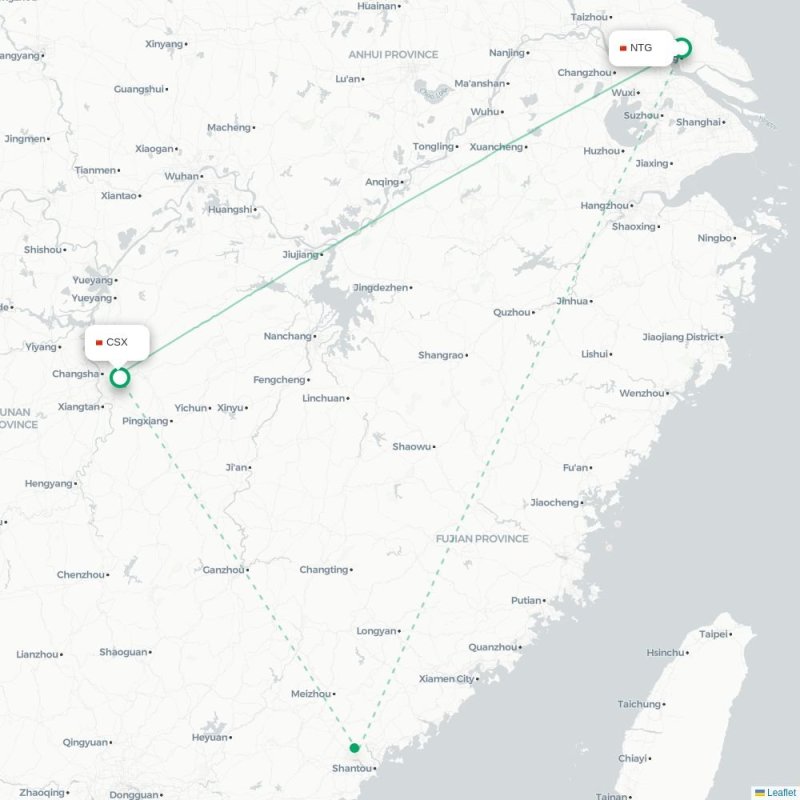 NTG - CSX route map
