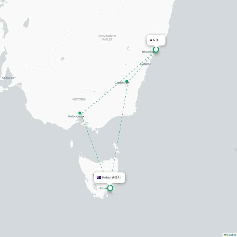 NTL - HBA route map