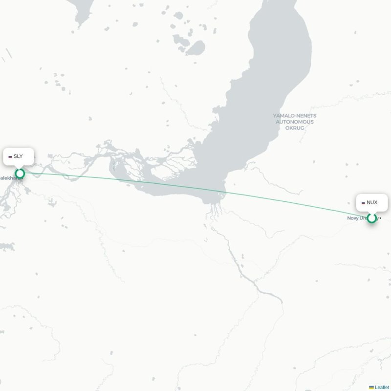 NUX - SLY route map