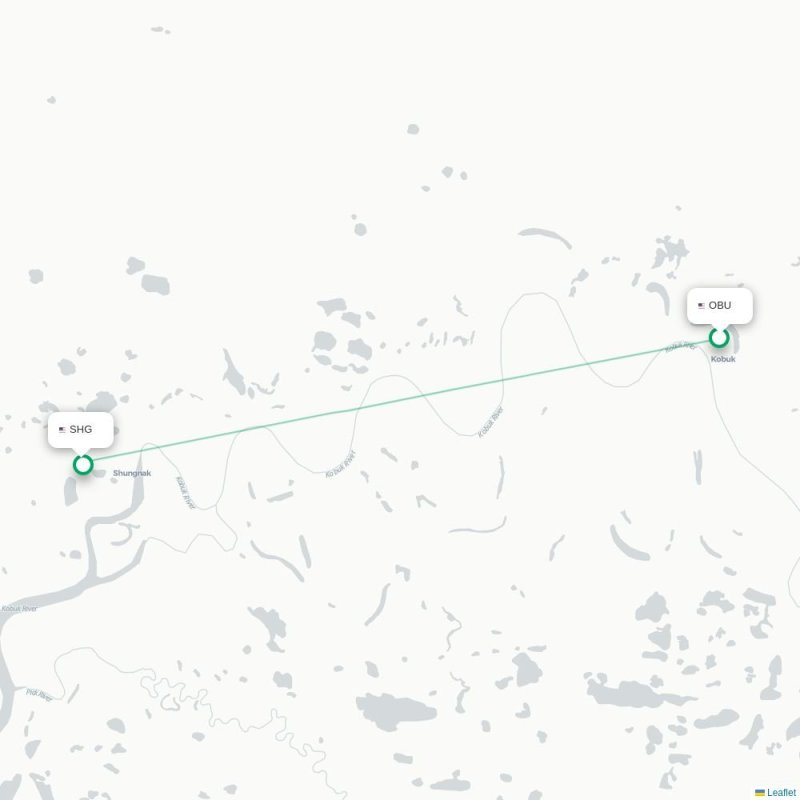 OBU - SHG route map