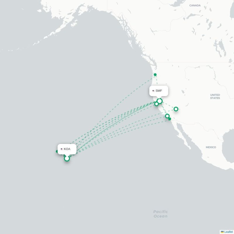 OGG - SMF route map