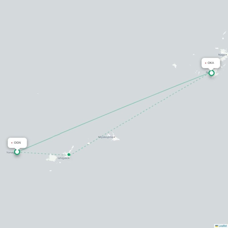 OGN - OKA route map